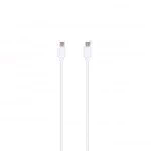 SEEK TOTI Type-C – Type-C, 1 m PVC datakaapeli 3A, valkoinen