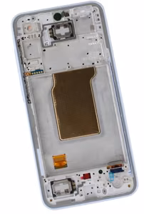LCD screen Samsung A356 A35 5G with touch screen and frame Iceblue original (assembled service pack)
