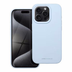 ROAR Suojakuori CLOUD SKIN iPhone 15 Pro:lle vaaleansininen