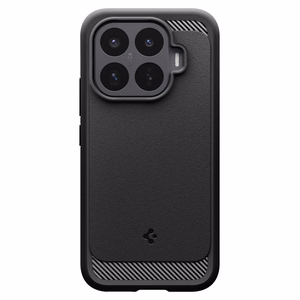 Spigen Rugged Armor -suojakuori Xiaomi 17T:lle, mattamusta