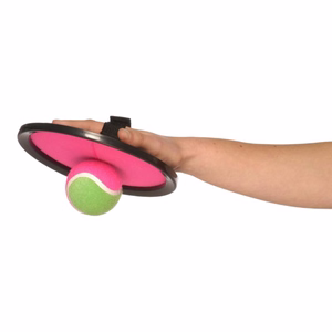Eddy Toys Super Grip 2-osainen pallonheittosetti tarrapintaisella kiinniottokiekolla