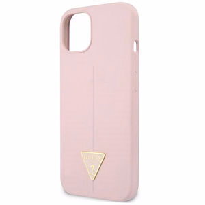 Guess GUHCP13SSLTGU iPhone 13 mini 5.4" violetti/lila kovakotelo Silikoni Kolmio