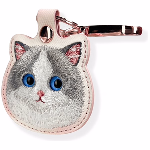 Nimmy Big Eyed Pet 2.0 Cat Tracker Suojakuori - vaaleanpunainen