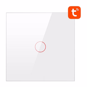 Älykäs valokytkin WiFi Avatto TS02-EU-W1 1-napainen TUYA (valkoinen)