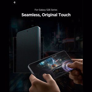 Spigen Glas.Tr Ez Fit Pro HD yksityisyyslasi 2 kpl Samsung Galaxy S26+:lle