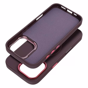 Suojakuori iPhone 17 PRO:lle Frame Mag Cover MagSafe-yhteensopiva violetti