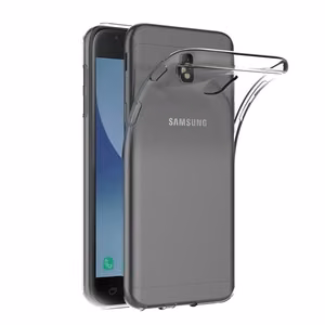 Ultra Slim 0,5 mm takakuori Samsung J3 2017 -puhelimelle, läpinäkyvä