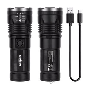 Tehokas ladattava taskulamppu, 20 W