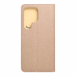 Läppäsuojakuori Samsung S25 ULTRA:lle Luna Book Gold kultainen