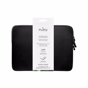 Puro Slim Guard 13" kannettavan tietokoneen laukku - musta