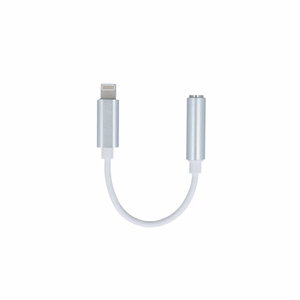 Setty adapteri Lightning - 3,5 mm audioliitäntä valkoinen