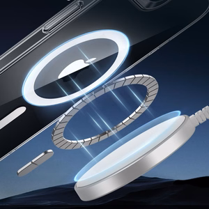 ESR Classic Hybrid Halolock MagSafe Suojakuori iPhone 16e / 17e:lle - läpinäkyvä
