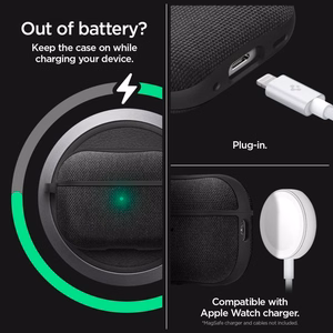 Spigen Urban Fit suojakuori AirPods Pro 1 / 2 musta