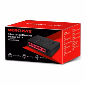 MERCUSYS MS105G Desktop/pedestal 5x10Base-T / 100Base-TX / 1000Base-T MS105G (Switch)