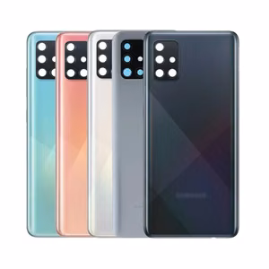 Takakuori yhteensopiva Samsung A515 A51 / Prism Crush White / (kameran linssillä) HQ