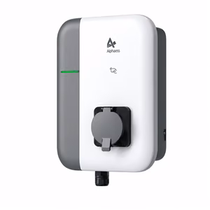 AlphaESS SMILE-G3-EVCT11 Three Phase EV Charger 11 kW No cable White/Grey