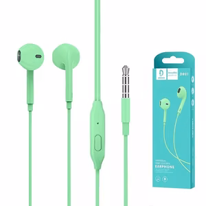 Kuulokkeet Denmen (DR01G) 3,5mm vihreät