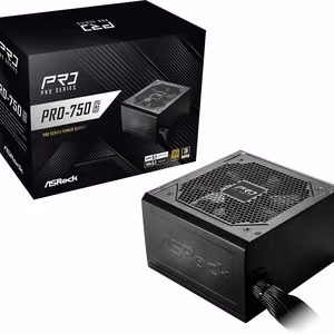 Asrock PRO-750G virtalähde 750 W 24-nastainen ATX ATX Musta