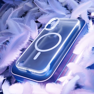 3mk Just20g MagCase Suojakuori iPhone 16:lle - läpinäkyvä
