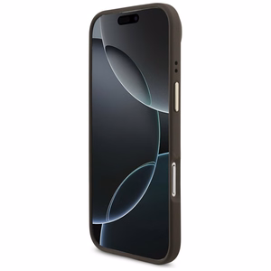 GUESS 4G Big 4G Classic Logo -suojakuori iPhone Airille - ruskea ja kulta