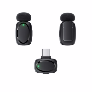 Acefast R2 Wireless Lavalier Microphones - Black