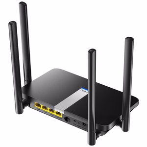 Cudy LT500 langaton reititin Fast Ethernet kaksikaistainen (2.4 GHz / 5 GHz) 4G musta