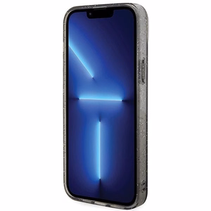 Karl Lagerfeld Suojakuori iPhone 15:lle KLHMP15SHGKCNOK (Glitter + MAG) musta