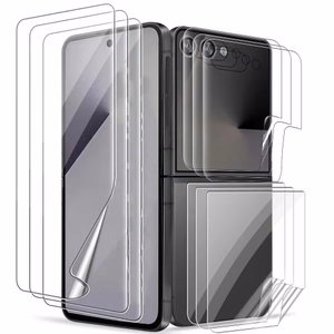 Näytönsuoja Flexible Clear HD setti 2in1 Samsung F751 Z Flip7 (Bulk)