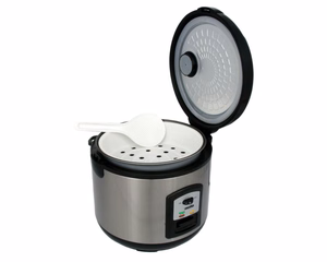Mesko MS 6411 – riisinkeitin, 1000 W, 1,5 l, ruostumaton teräs/musta
