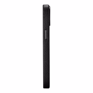 iCarer Litchi Premium Nahkakotelo iPhone 14 Plus Magneettinen nahkakotelo MagSafe musta (WMI14220711-BK)