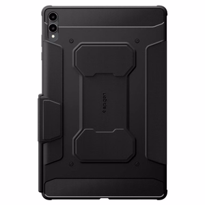 Spigen Rugged Armor Pro Suojakuori Samsung Galaxy Tab S11 Ultra 14.6:lle - Musta