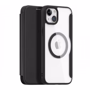 DUX DUCIS lompakkokuori SKIN X PRO MagSafe-yhteensopiva iPhone 15 Plus:lle - musta