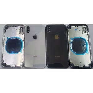 Takakansi koko kotelolla yhteensopiva iPhone X kanssa / valkoinen / OEM