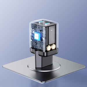 Joyroom JR-TCG17 -seinälaturi, 45 W, 2 × USB-C (EU-pistoke), musta