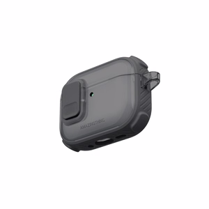 AmazingThing Titan Pro Mag Case Clear Suojakuori AirPods Pro 3 -kuulokkeille - musta