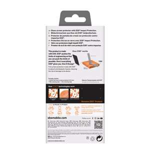 SBS Karkaistu lasi D3O kehyksellä iPhone 16 Pro Max:lle