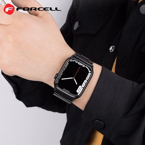 Strap to Apple Watch Forcell F-Design FA10 steel clasp 38 / 40 / 41 mm black