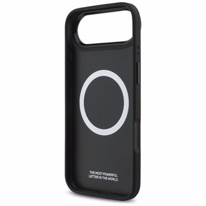 BMW M Tricolor Metal Logo MagSafe Suojakuori iPhone 17 Air:lle - Harmaa