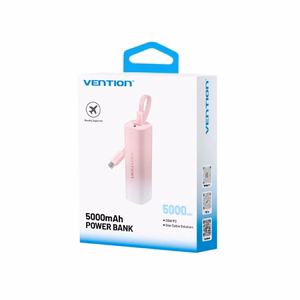 POWER BANK USB 5000MAH 20W/RED FHWR0 VENTION