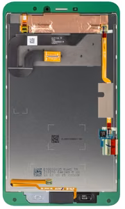 LCD-näyttö Samsung X306 TAB Active5 8.0 2024 kosketusnäytöllä musta alkuperäinen (service pack)