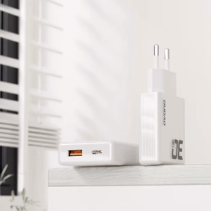 Charger Dudao (A30EU) (1xUSB-C; 1xUSB 30W) white