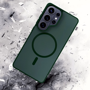 Samsung Galaxy S26 Ultra – 3mk Smoke MagCase vihreä puhelimen suojakuori