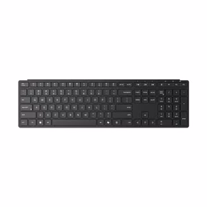 Langaton liettualainen Lenovo Multi-Mode Pro Keyboard 6000 -näppäimistö, Bluetooth, kupukytkimet, Eclipse Black, ruskea laatikko