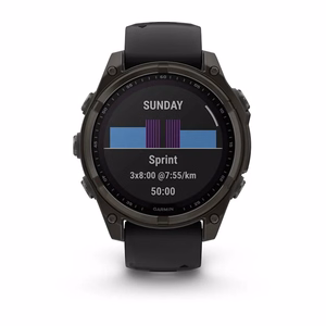 Garmin Fenix 8 Sapphire Solar älykello, musta/harmaa 010-02906-11