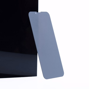 5D Full Glue Karkaistu lasi - iPhone 13 Pro:lle (Privacy) musta