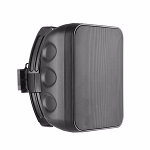 Seinäkaiutin, 60 W, 6,5 tuumaa, 2-suuntainen, musta, säänkestävä