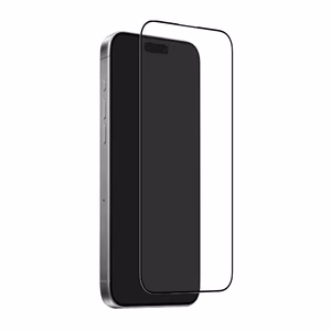 Puro Frame karkaistu lasi iPhone 17 Pro:lle asennustyökalulla ja mustalla kehyksellä