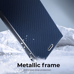 Läppäsuojakuori Samsung A52 5G / A52 LTE ( 4G ) / A52s 5G:lle Luna Book Carbon sininen