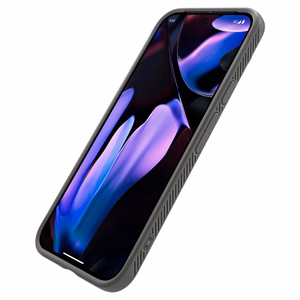 Spigen Rugged Armor -suojakuori Google Pixel 9 Pro XL:lle - harmaa