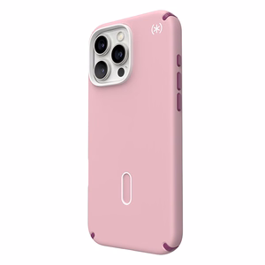 Speck Presidio2 Pro -suojakuori MagSafe- ja ClickLock-tuella iPhone 16 Pro Maxille, Wednesday Pink/Boysenberry Purple